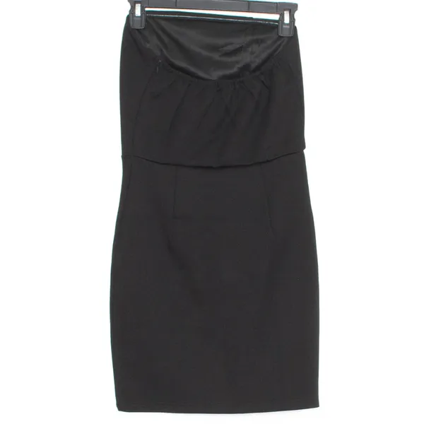 Superdown Womens Dress Strapless Zipper Mini Cocktail Zipper Black Size Small FU - Image 2