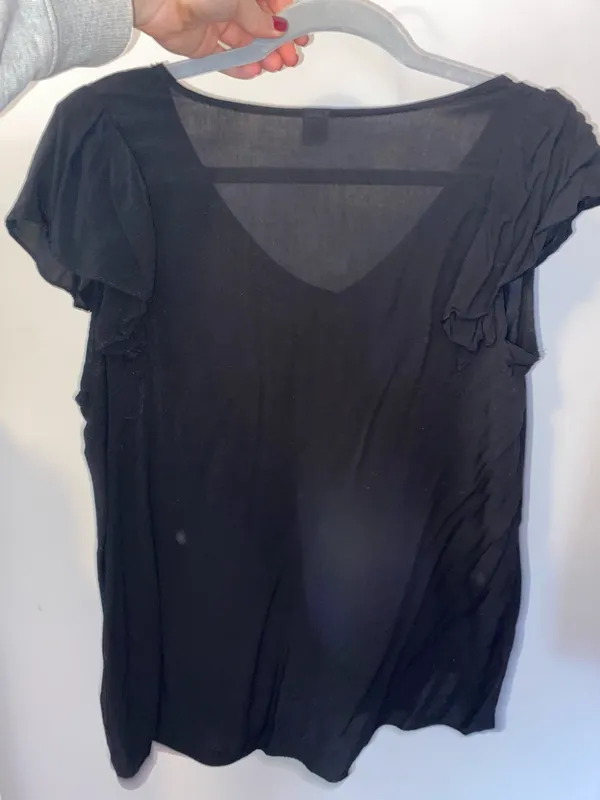 Old Navy Black Short Sleeve Top - Image 2