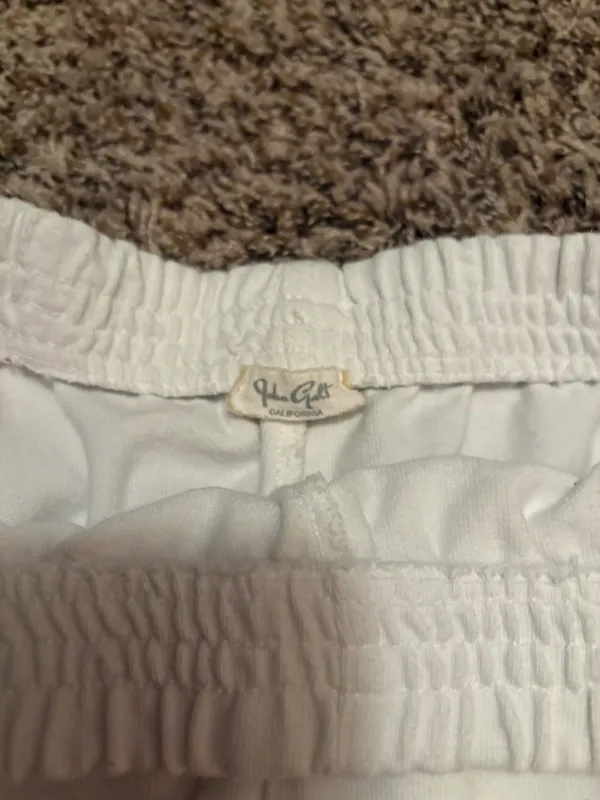 Brandy Melville white sweat shorts - Image 2