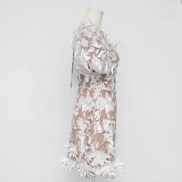 Elliatt Valentina One Shoulder‎ Mini Dress XS - Image 4