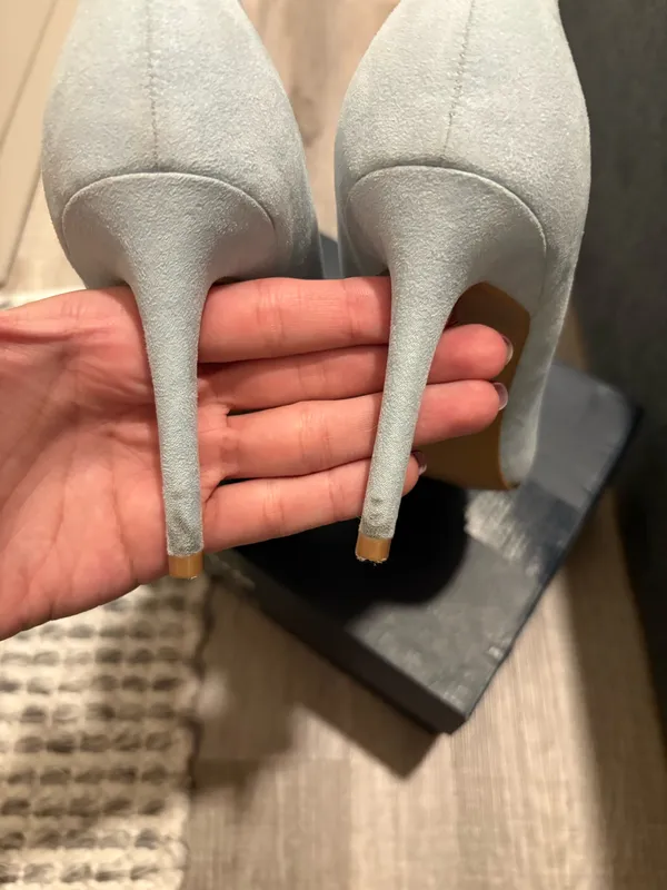 Nine West Light Blue Pointed Heels  - Image 4