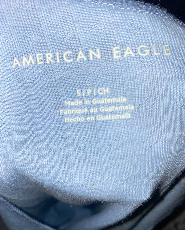 American Eagle Blue  Crop Top! - Image 3