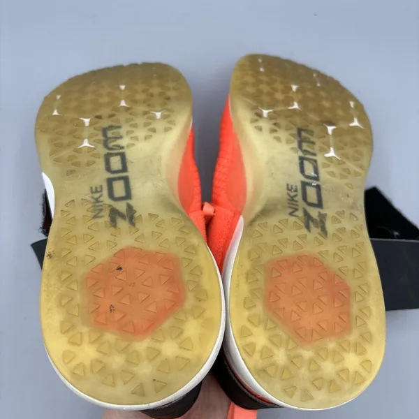 Nike Air Zoom‎ Strong Primeknit Trainers Orange Running Shoes Sneakers Womens 7 - Image 6