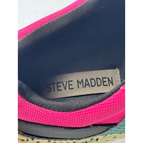 Steve Madden Women's Multi Color Block‎ Chunky Platform Fashion Sneakers 7 M - Image 7