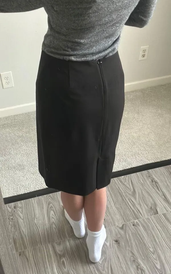 New York & Co. Black Pencil Skirt - Image 2