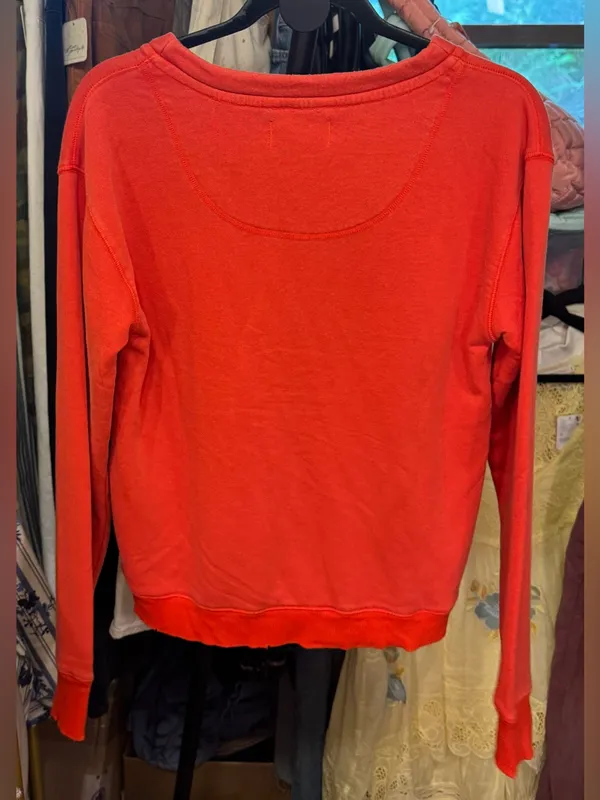 NWOT Free People Take It Easy Cardigan - poppy red - XS - Image 7