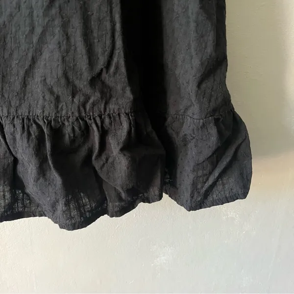 Wild Fable Black Flowy Mini Dress Size XL - Image 5