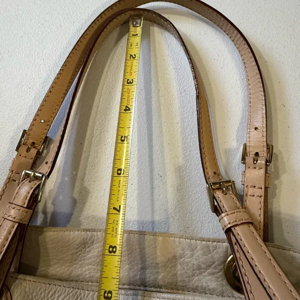 Michael Kors Jet Set Leather Saffiano Travel Tote Bag Purse - Image 5