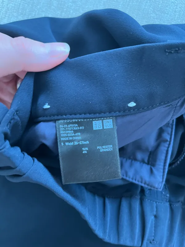 Uniqlo blue trouser joggers - Image 10