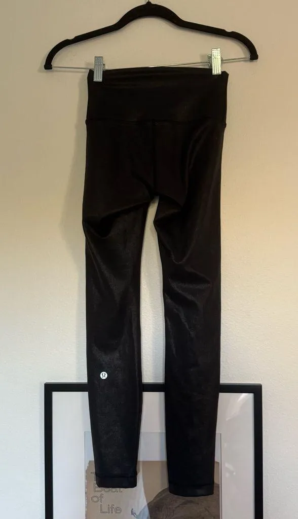 Lululemon Wunder Train high rise foilWomen's Leggings - Image 4