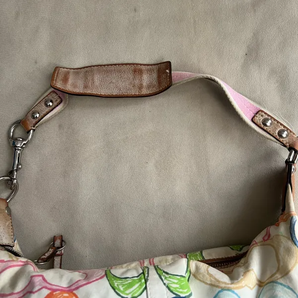 👜 COACH Scribble Signature Multicolor Shoulder Bag & Wallet Set - Image 16