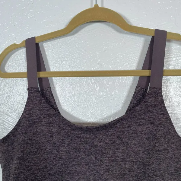 Offline by Aerie Women L Heather Purple Bralette Recharge Least Support No Pads - Image 3