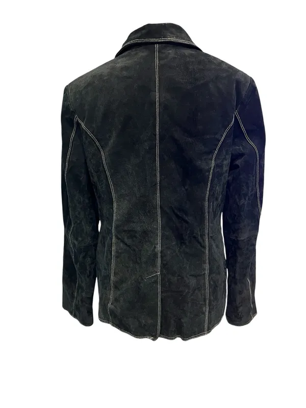 Vintage Pacific Rose suede jacket size L - Image 3