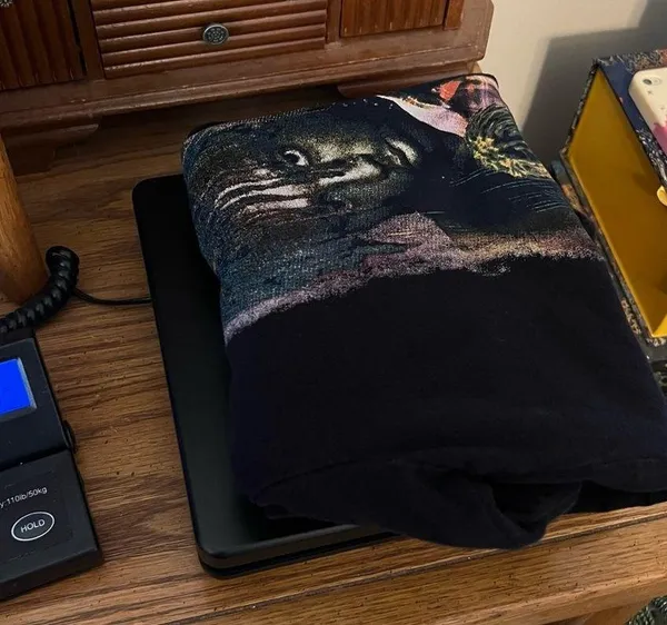 Next Level Apparel Juice Wrld T Shirt Black Short Sleeve Size Small 100% Cotton - Image 8