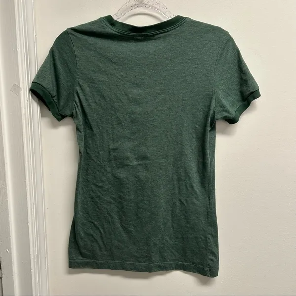 Nike Oregon Green Velvet Flocked Logo Tee - Image 3