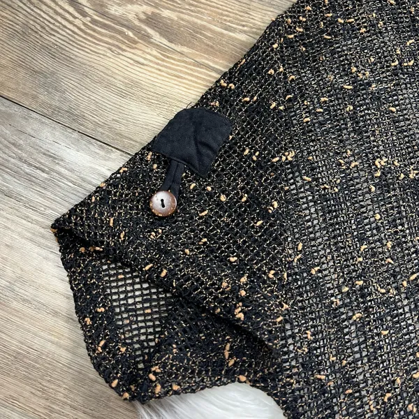 Kaktus vintage open knit short sleeve cardigan - Image 5