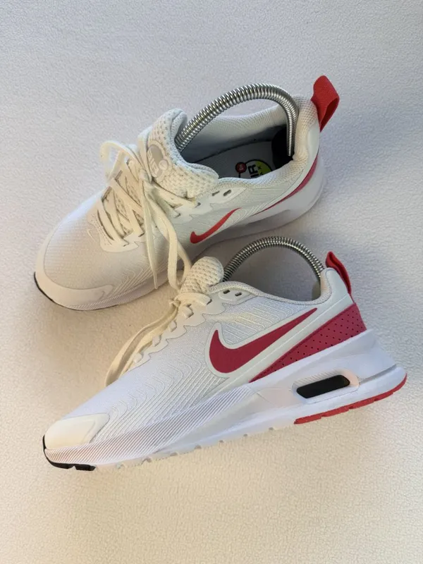 Nike Air Max INTRLK Lite Women US 6.5 White Pink Running Athletic Sneakers Shoes - Image 11