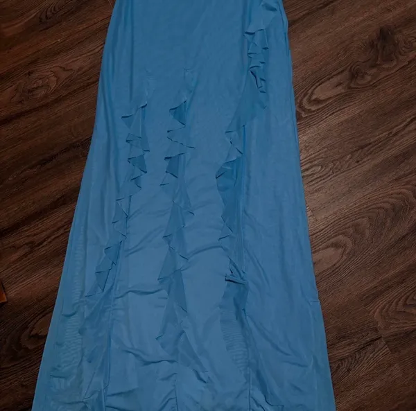 Cider Dress Maxi ruffle scarf - Image 2