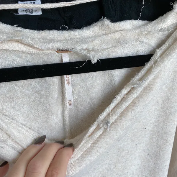 Raw Hem Sweater - Image 5