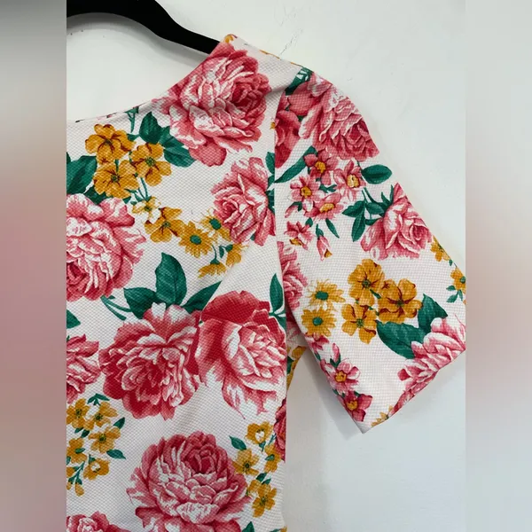 ASOS DESIGN Wiggle Mini Dress Floral Print NWT | Bright Summer Dress - Image 10