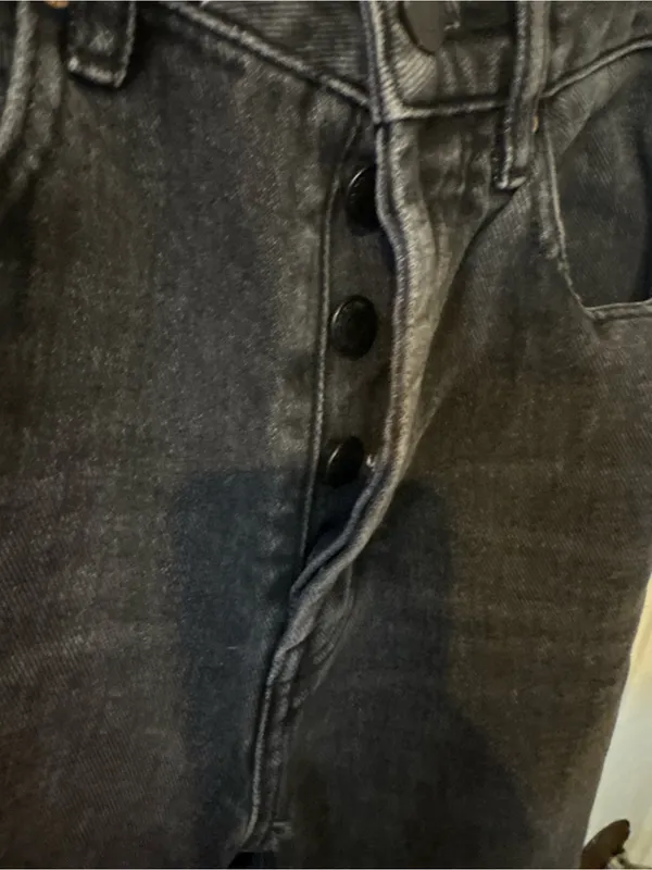 PacSun Women's Black Straight Leg Jeans - Image 3