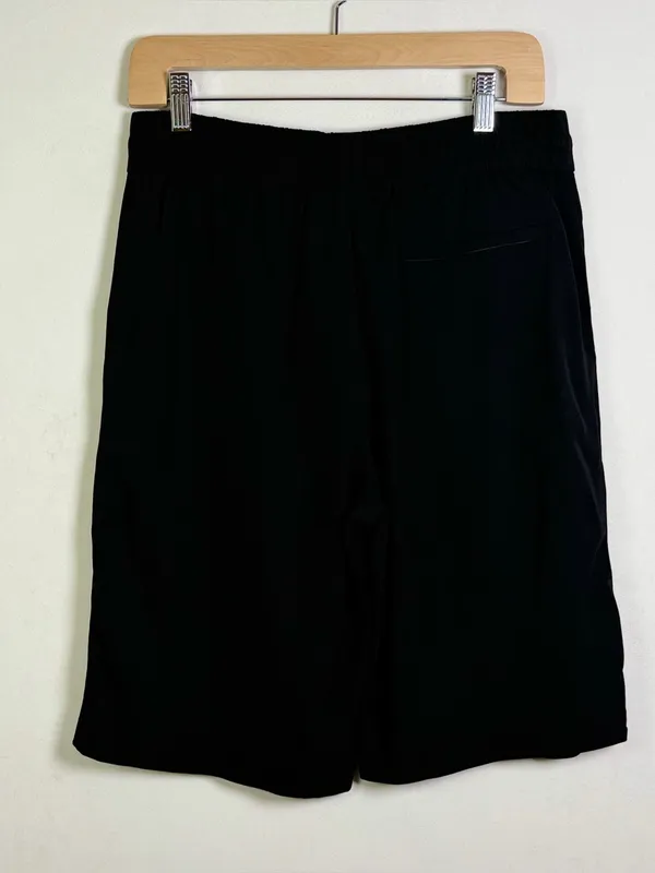 ALC Frank Women Sz 8 Black Bermuda Viscose Short Drawstring Pull On Quiet Lux Golf - Image 9