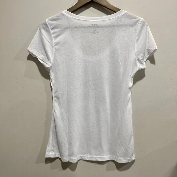 Rhinestone BRIDE Crown Disney Parks Fitted Scoop Neck Bachelorette Tee L - Image 3