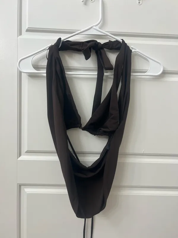 Garage Open Back Cowl Neck Top - Image 4