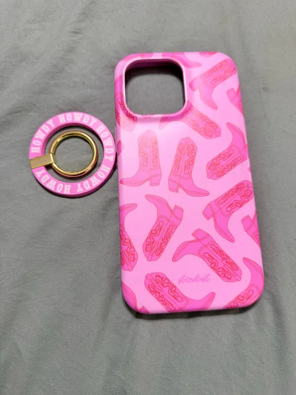iPhone 15 Pro Max Case Stardust Pink - Image 2
