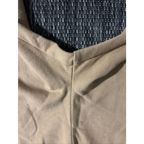 Nuuds High Rise Wide Leg Sweatpants Tall 32” Soft Comfortable Tan - Image 6