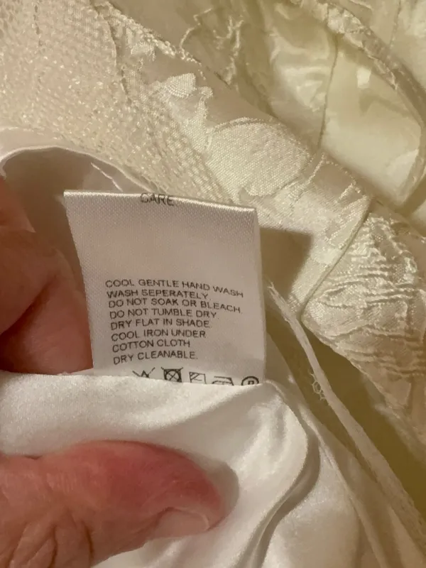 NWT Babyboo Salome Mini Dress in Ivory - Image 10