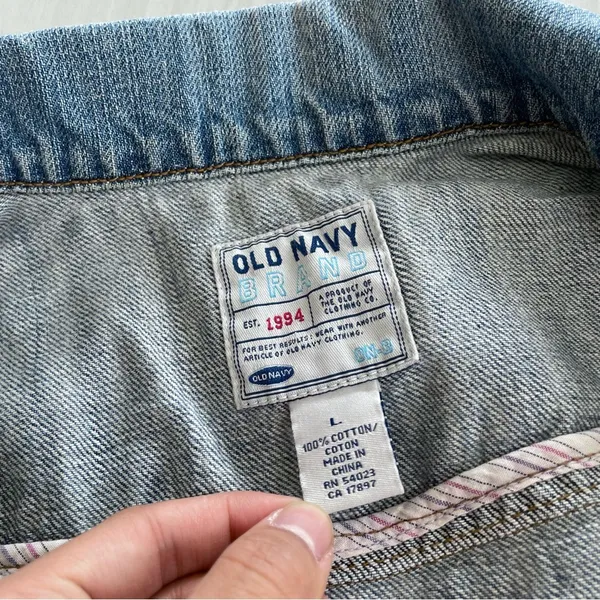 Vintage Old Navy Jean Denim Jacket - Image 3