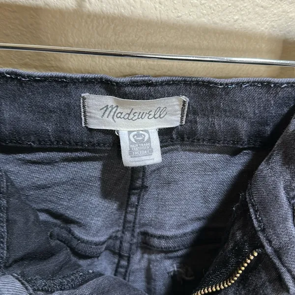 Madewell size 28 The Perfect Vintage Denim high rise cropped jeans - Image 3