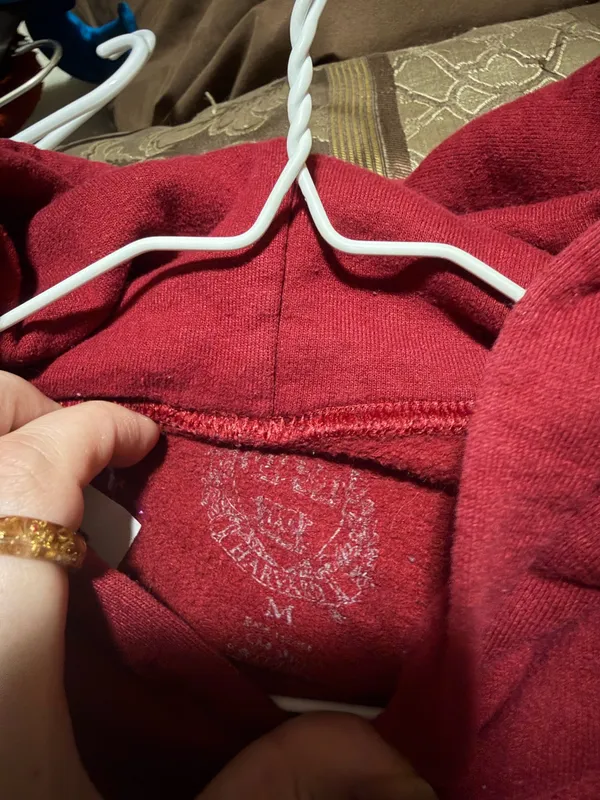 Harvard vintage hoodie Red Size M - Image 5