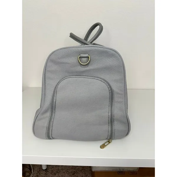 PROTEGE Weekender Duffel Bag 22‑Inch Silver Gray Spacious Travel Tote NEW w/Tags - Image 9