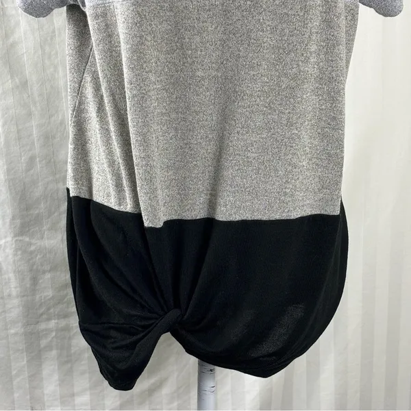 Yidarton Color Block Twist Short Sleeve Top Large - Image 6