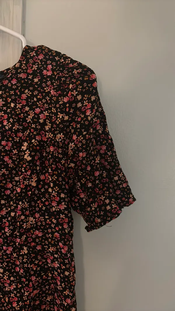 Old Navy Multicolor Floral Mini Dress - Image 5