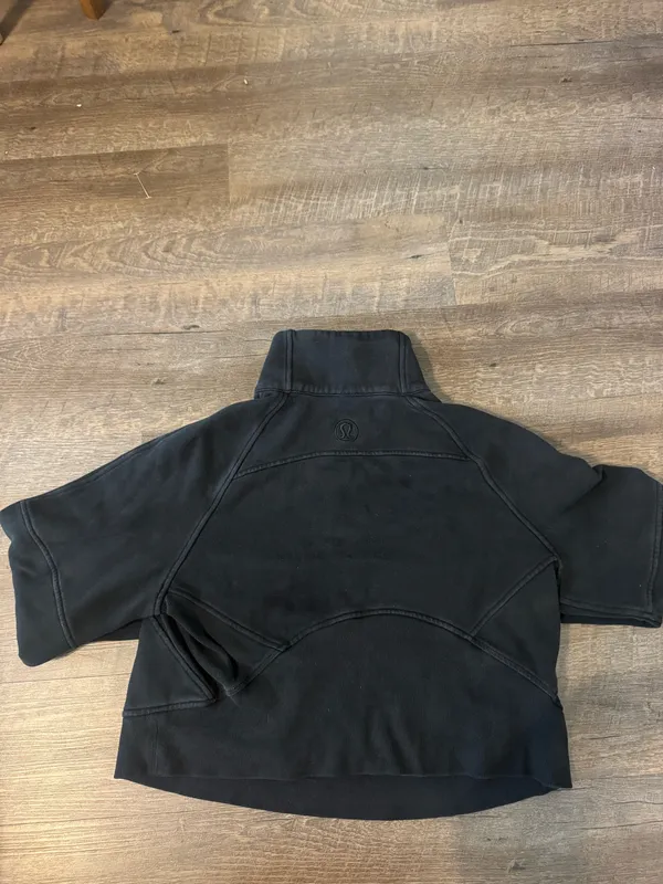 Lululemon Black Quarter-Zip Pullover Jacket - Women - Image 5