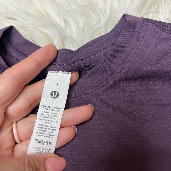 Lululemon Ultralight Waist Length Top - Image 3