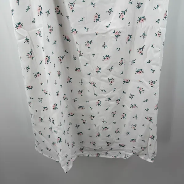 Lulus Dress Women's Size XL Ruffle Cottage NWT Be a Wildflower White Floral Mini - Image 15