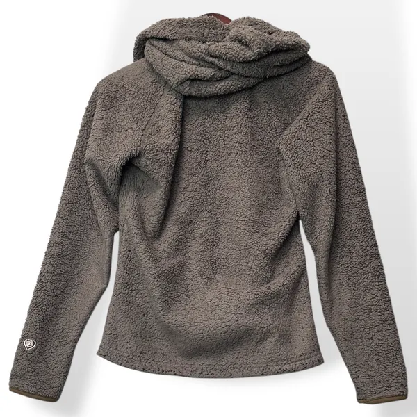 KUHL Women Full Zip Fleece Flight Jacket S Gorpcore Outdoor Hiking Utility Trail - Image 3