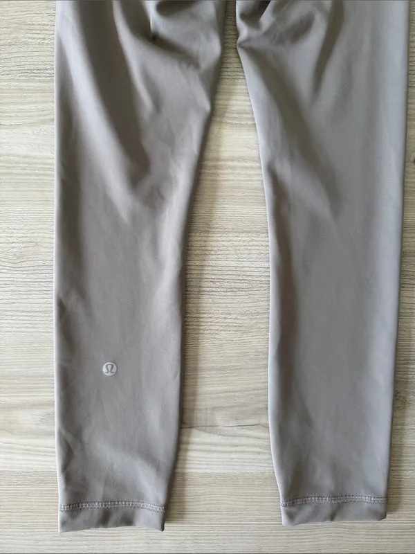 Lululemon Wunder Train High-Rise Leggings – Neutral Taupe Grey - Image 5
