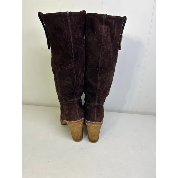 UGG Women's Josie Brown Suede Convertible Heel Boots in Size 5 - Image 5