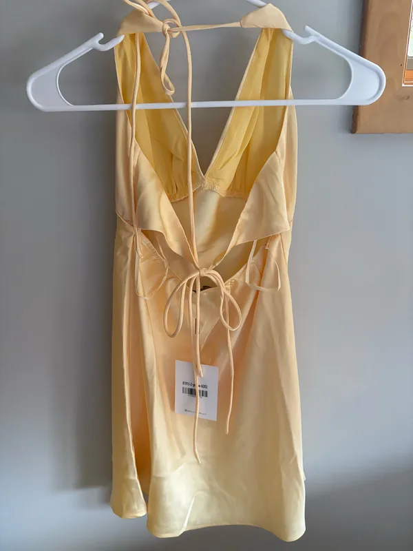 Hello Molly Dress Mini Yellow - Image 3