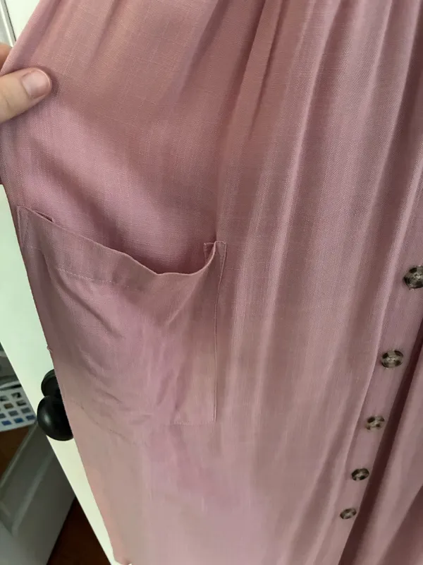 Pink Maxi Dress Good Luck Gem - Image 2