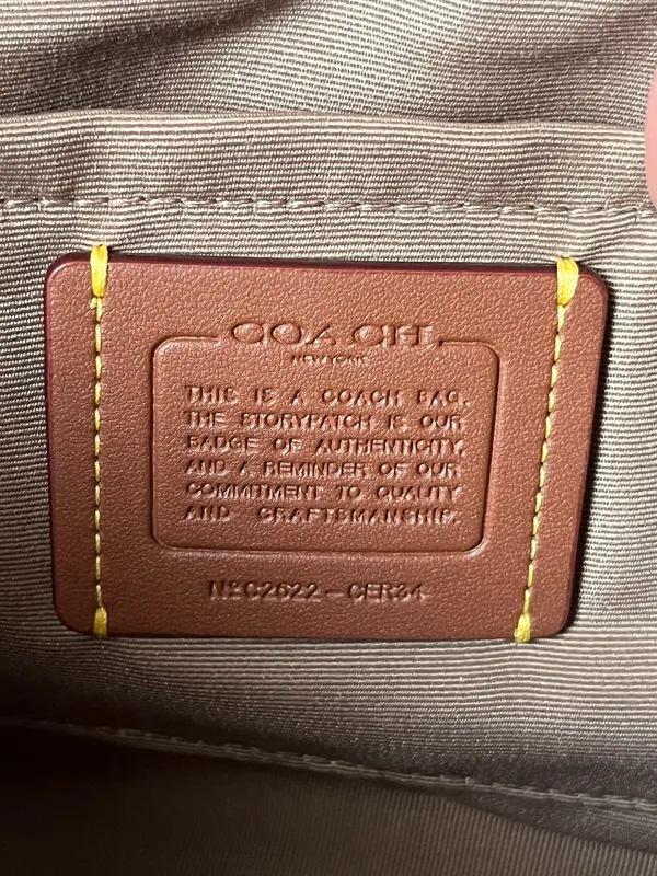 Coach Teri Shoulder Bag With Stripes And Charm - Image 11