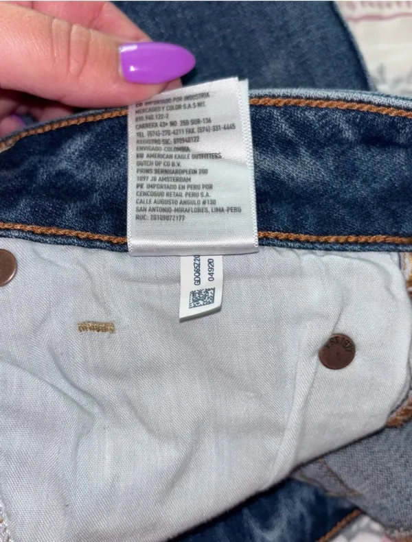 American Eagle Outfitters Denim Distressed Skirt - Image 10