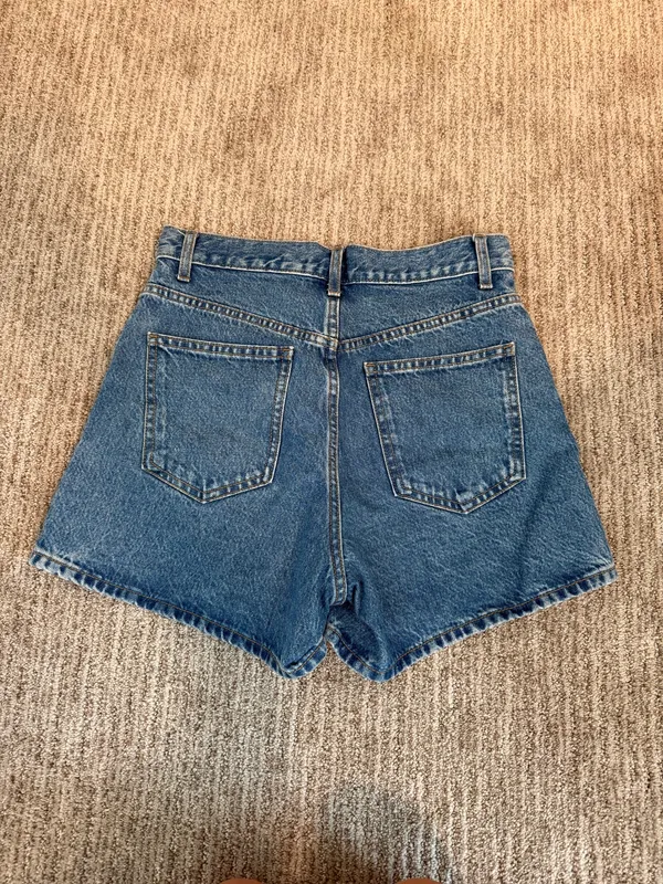 Mango Blue jean shorts - Image 5