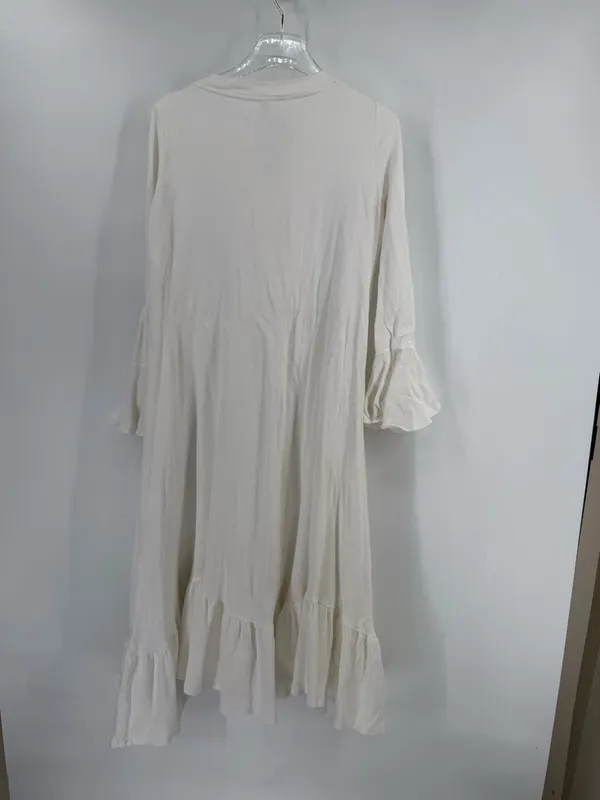 NAP‎ loungewear white mid dress size medium - Image 2