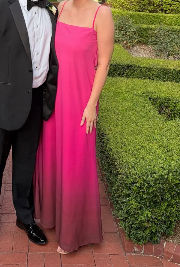Peppermayo Marianne Maxi Pink Ombre Dress - Image 4